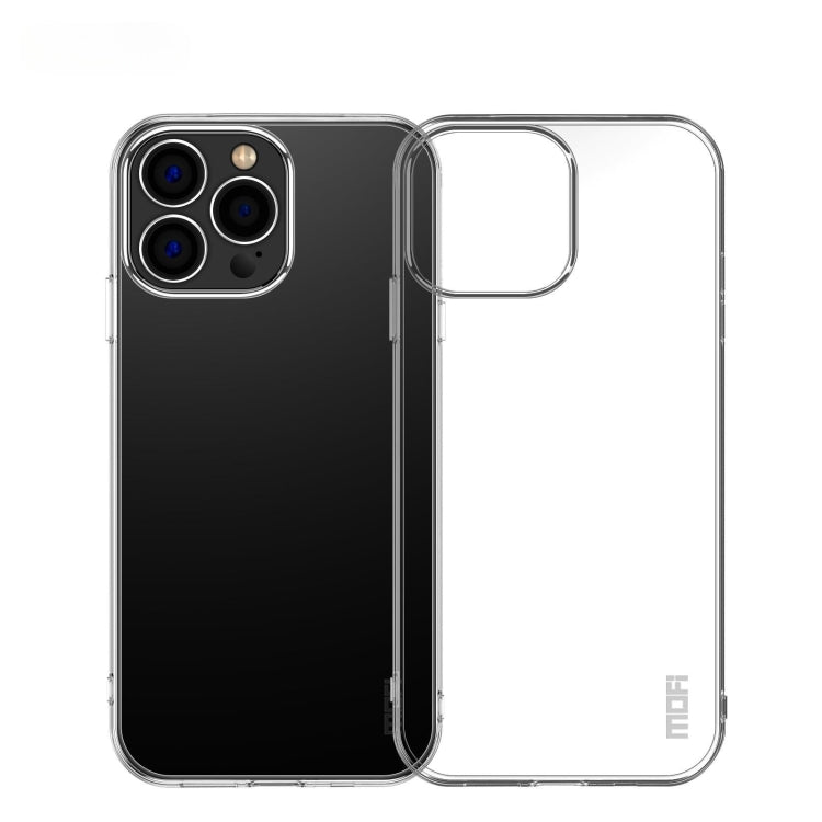 For iPhone 15 Pro MOFI Ming Series Ultra-thin TPU Phone Case(Transparent) - HoMEdemic™ 