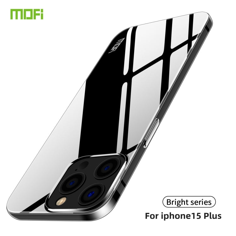 For iPhone 15 Pro MOFI Ming Series Ultra-thin TPU Phone Case(Transparent) - HoMEdemic™ 