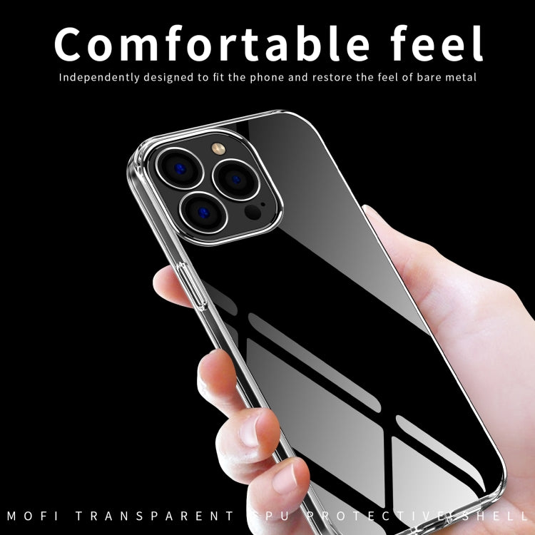 For iPhone 15 Pro MOFI Ming Series Ultra-thin TPU Phone Case(Transparent) - HoMEdemic™ 