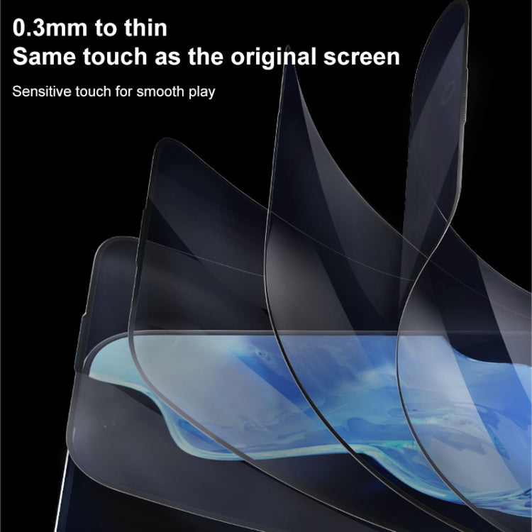 For iPhone 15 Pro MOMAX 0.3mm 3D Anti-peep Tempered Glass Film(Black) - HoMEdemic™ 