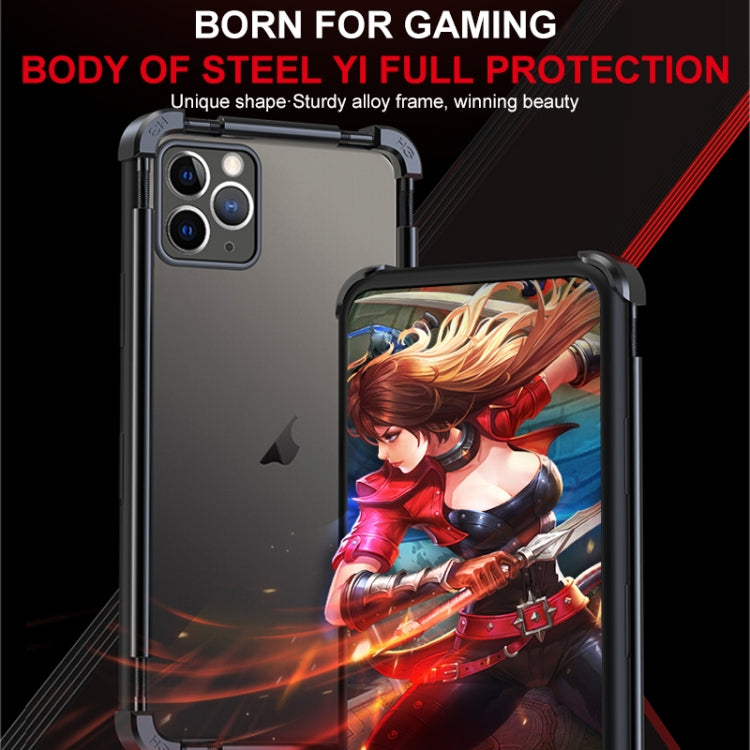 For iPhone 15 Pro Machinist Metal Phone Protective Frame(Black) - HoMEdemic™ 