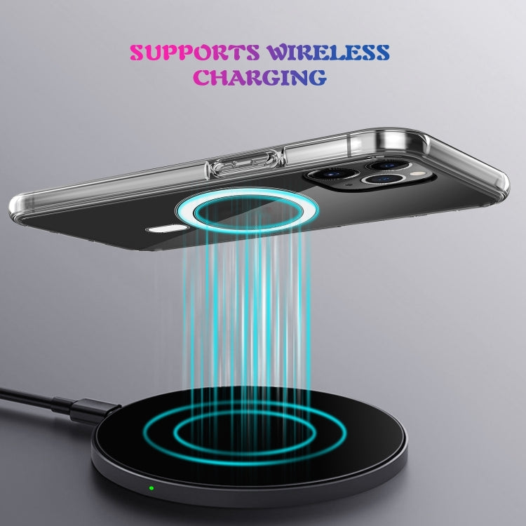 For iPhone 15 Pro MagSafe Clear Acrylic PC +TPU Phone Case(Transparent) - HoMEdemic™ 