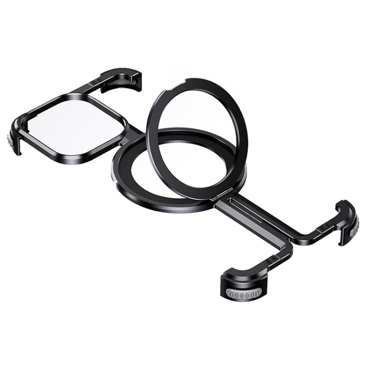 For iPhone 15 Pro MagSafe Magnetic Frameless Holder Phone Case(Black) - HoMEdemic™ 