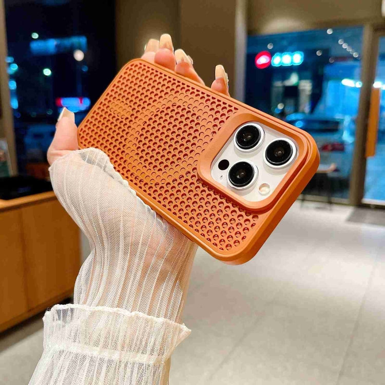 For iPhone 15 Pro MagSafe Magnetic Heat Dissipation Phone Case(Brown) - HoMEdemic™ 