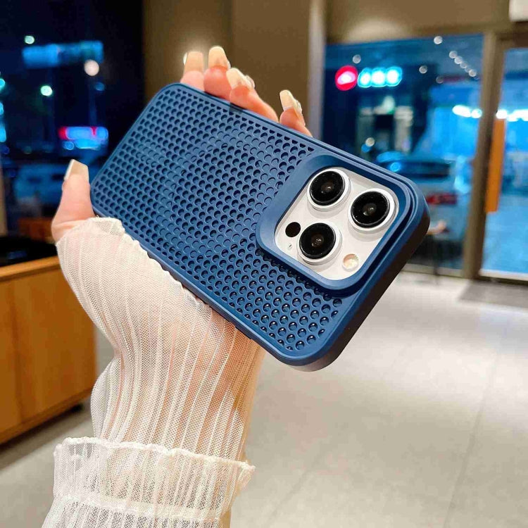 For iPhone 15 Pro MagSafe Magnetic Heat Dissipation Phone Case(Dark Blue) - HoMEdemic™ 