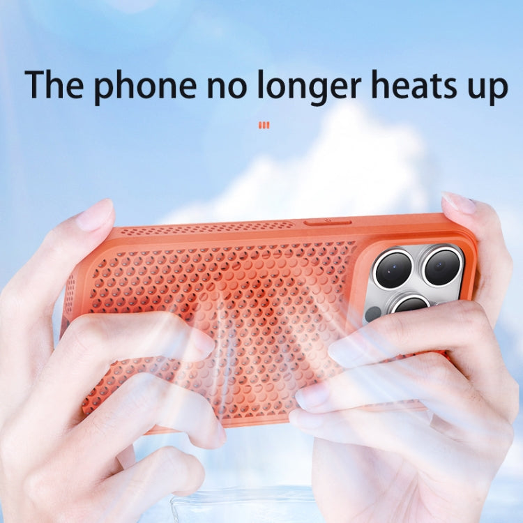 For iPhone 15 Pro MagSafe Magnetic Heat Dissipation Phone Case(Sky Blue) - HoMEdemic™ 