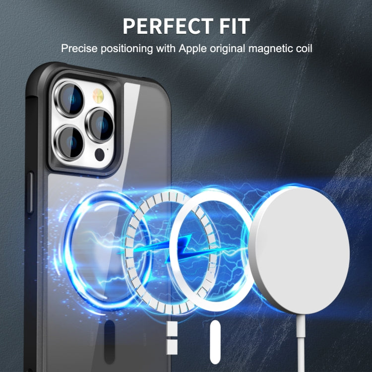 For iPhone 15 Pro MagSafe Magnetic Phone Case(Black) - HoMEdemic™ 