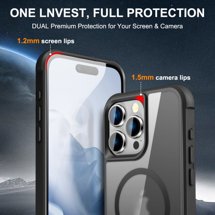 For iPhone 15 Pro MagSafe Magnetic Phone Case(Black) - HoMEdemic™ 