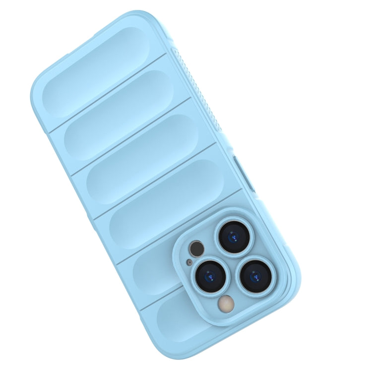 For iPhone 15 Pro Magic Shield TPU + Flannel Phone Case(Grey) - HoMEdemic™ 