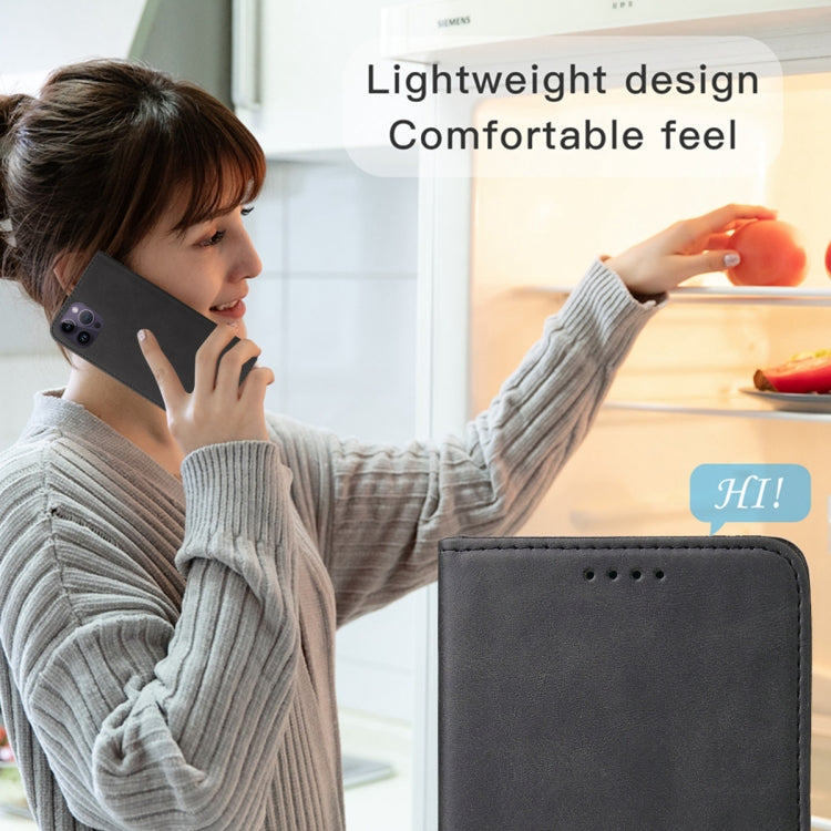 For iPhone 15 Pro Magnetic Closure Leather Phone Case(Black) - HoMEdemic™ 