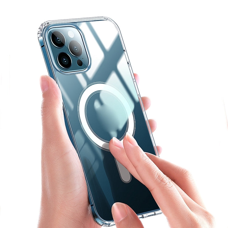 For iPhone 15 Pro Magsafe Clear Acrylic PC Phone Case(Transparent) - HoMEdemic™ 