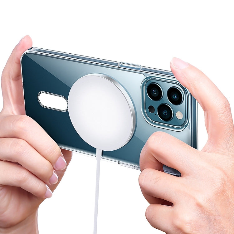 For iPhone 15 Pro Magsafe Clear Acrylic PC Phone Case(Transparent) - HoMEdemic™ 