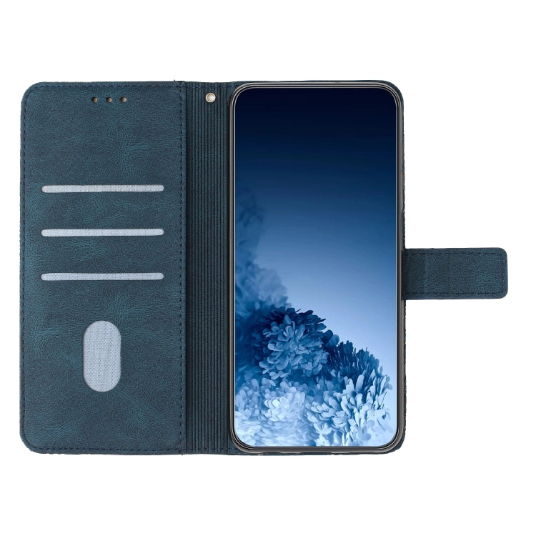 For iPhone 15 Pro Mandala Embossed Flip Leather Phone Case(Blue) - HoMEdemic™ 