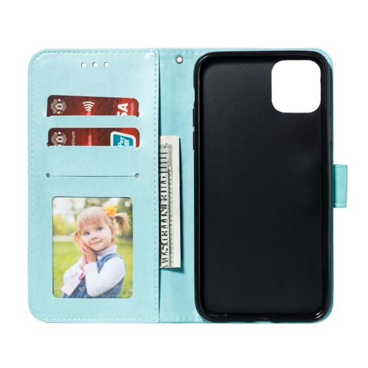 For iPhone 15 Pro Mandala Embossing Pattern Horizontal Flip Leather Phone Case(Green) - HoMEdemic™ 