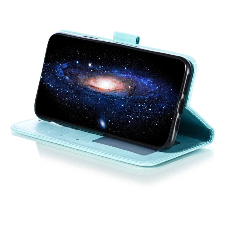 For iPhone 15 Pro Mandala Embossing Pattern Horizontal Flip Leather Phone Case(Green) - HoMEdemic™ 