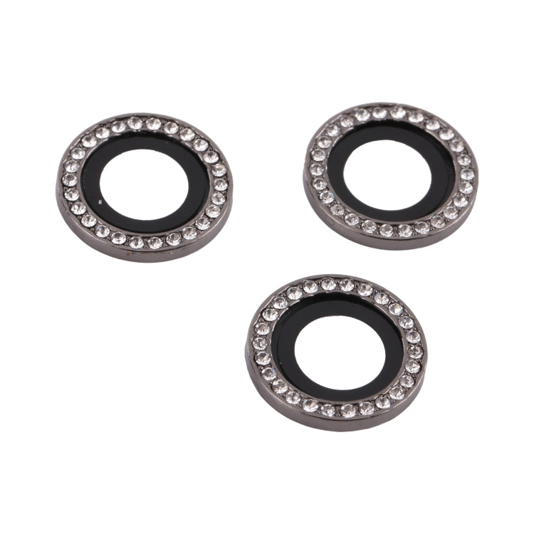 For iPhone 15 Pro Max / 15 Pro 9H Point Drill Camera Lens Protector Ring(Black) - HoMEdemic™ 