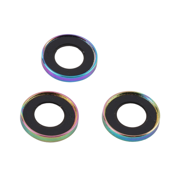 For iPhone 15 Pro Max / 15 Pro 9H Point Drill Camera Lens Protector Ring(Colorful) - HoMEdemic™ 