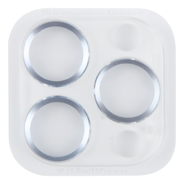 For iPhone 15 Pro Max / 15 Pro Tempered Glass CD Texture Back Camera Film(Sierra Blue) - HoMEdemic™ 