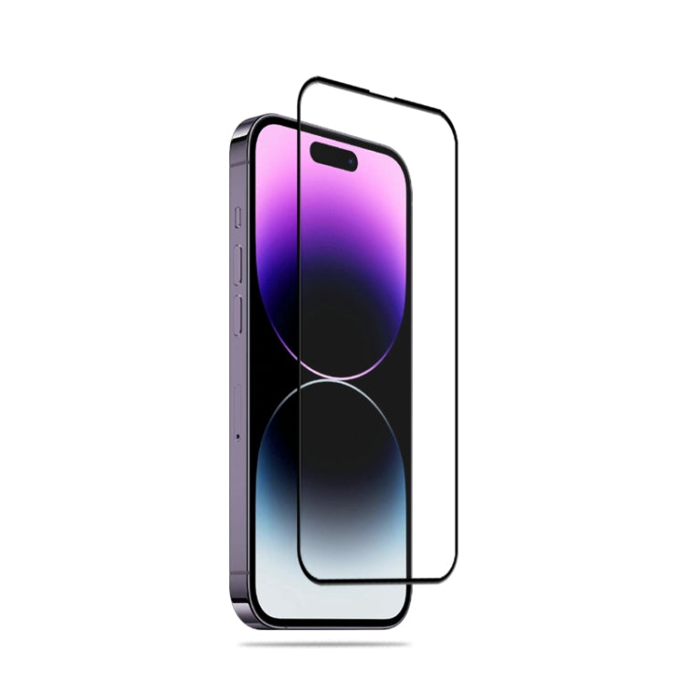 For iPhone 15 Pro Max 2.5D Full Glue Full Cover Tempered Glass Screen Protector - HoMEdemic™ 