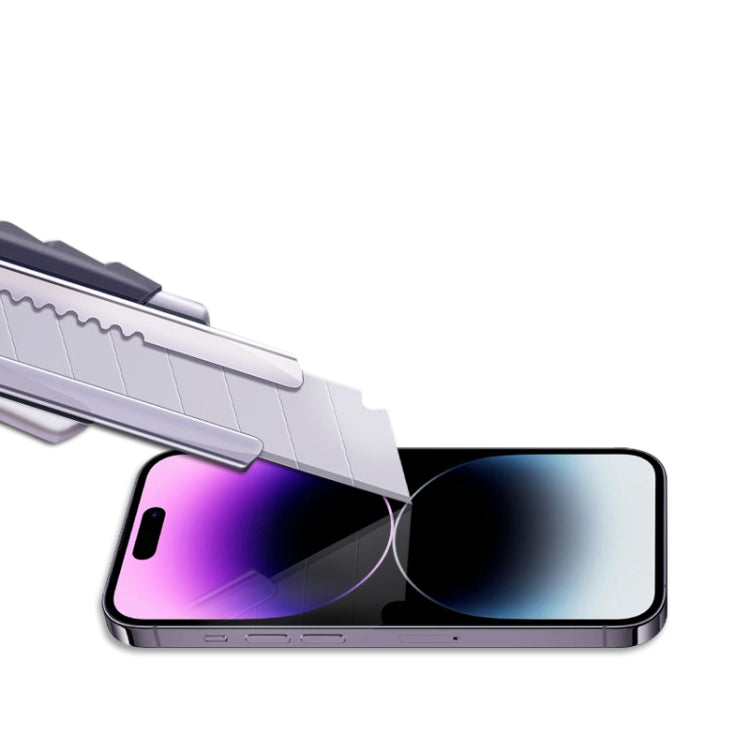 For iPhone 15 Pro Max 2.5D Full Glue Full Cover Tempered Glass Screen Protector - HoMEdemic™ 