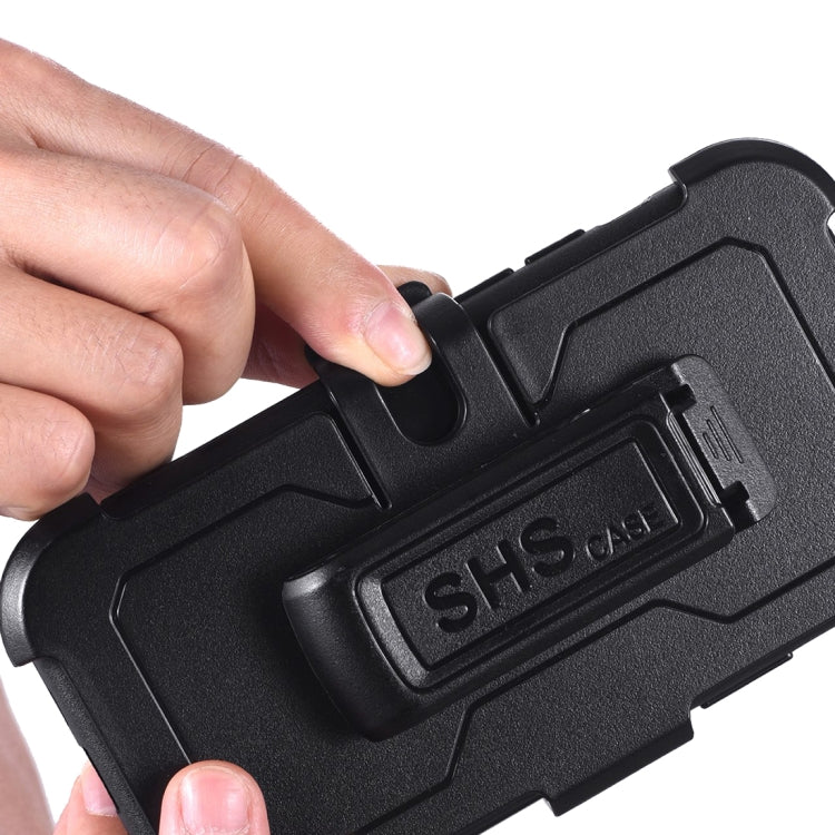 For iPhone 15 Pro Max 3 in 1 PC + TPU Sliding Sleeve Phone Case(Black) - HoMEdemic™ 