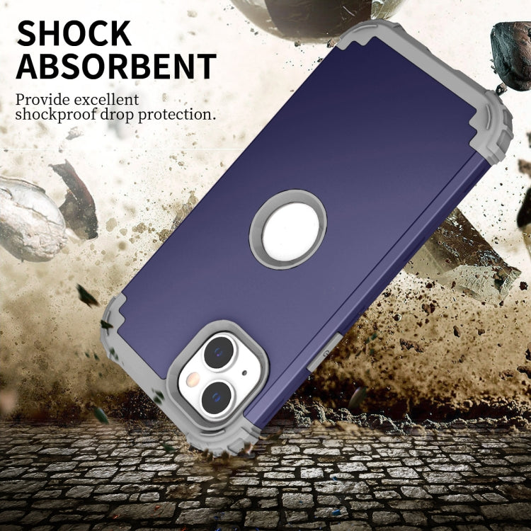 For iPhone 15 Pro Max 3 in 1 Silicone Hybrid PC Shockproof Phone Case(Tibet) - HoMEdemic™ 