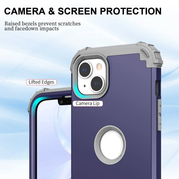 For iPhone 15 Pro Max 3 in 1 Silicone Hybrid PC Shockproof Phone Case(Tibet) - HoMEdemic™ 