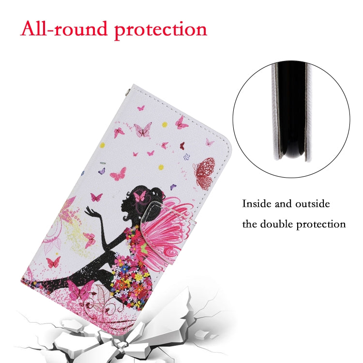 For iPhone 15 Pro Max 3D Colored Drawing Flip Leather Phone Case(Dance Girl) - HoMEdemic™ 