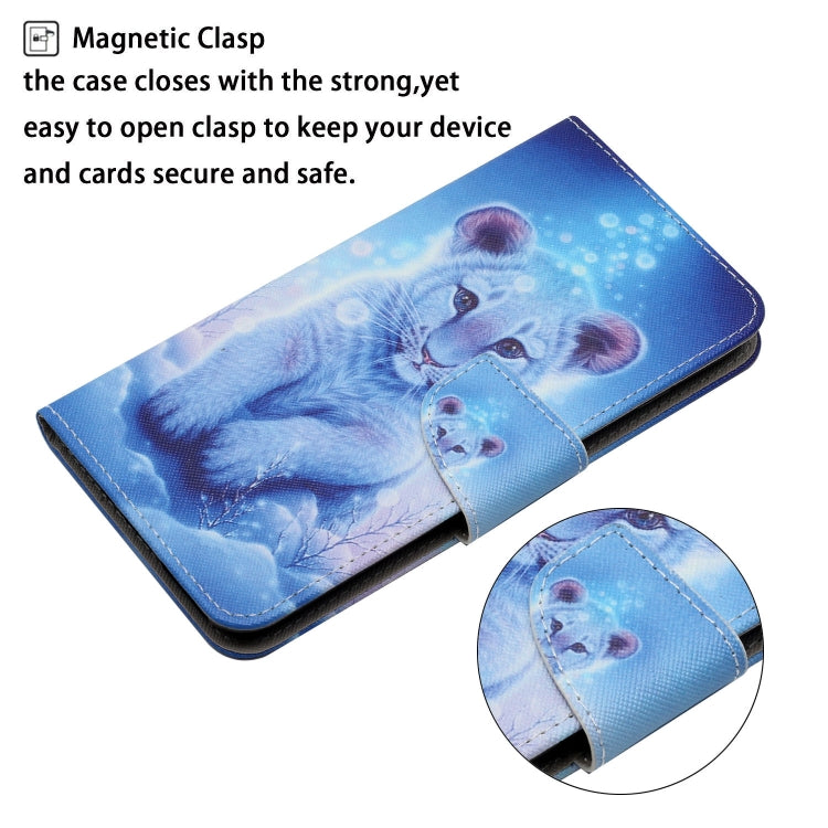 For iPhone 15 Pro Max 3D Colored Drawing Flip Leather Phone Case(Leopard) - HoMEdemic™ 