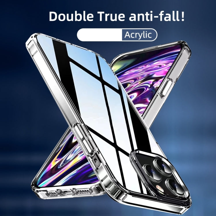For iPhone 15 Pro Max Acrylic Space Phone Case(Transparent) - HoMEdemic™ 