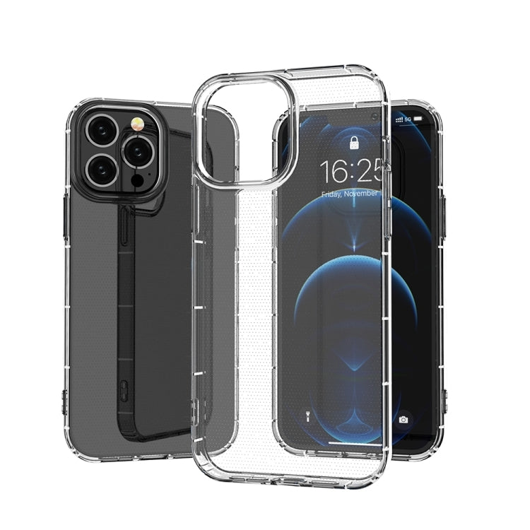 For iPhone 15 Pro Max Airbag Four-Corner Full Coverage Shockproof TPU Phone Case(Transparent) - HoMEdemic™ 