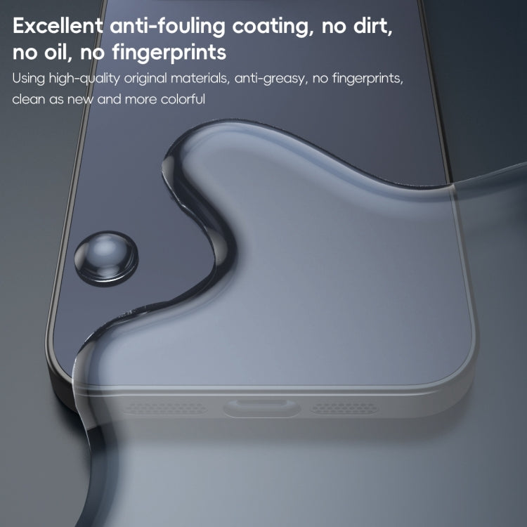 For iPhone 15 Pro Max Aluminum Alloy Lens Holder Frosted Skin-feel Phone Case(Silver) - HoMEdemic™ 