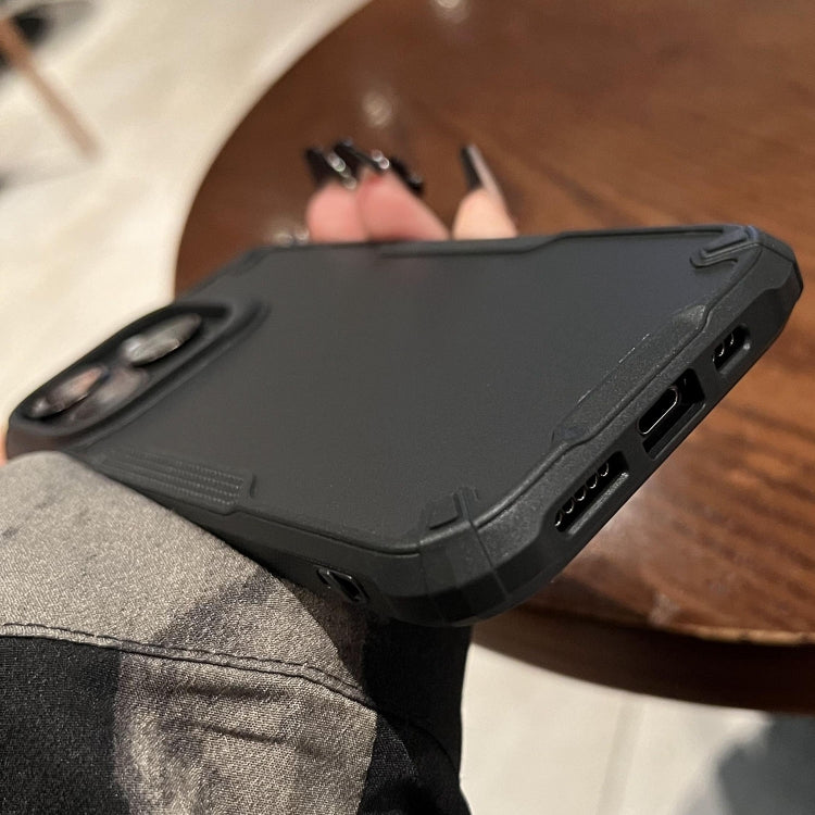 For iPhone 15 Pro Max Anti-slip Edge Fog Feel Phone Case(Black) - HoMEdemic™ 