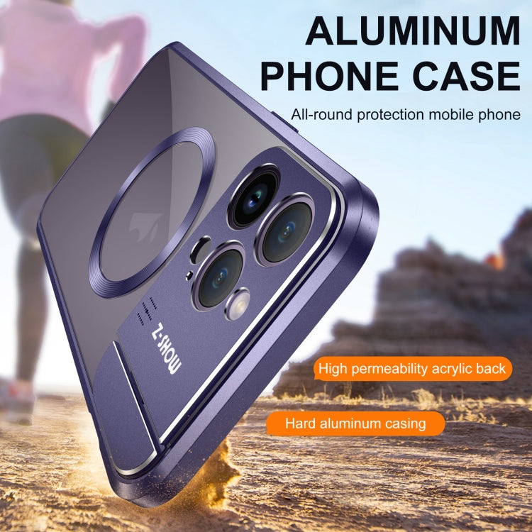 For iPhone 15 Pro Max Aromatherapy Holder Single-sided MagSafe Magnetic Phone Case(Black) - HoMEdemic™ 