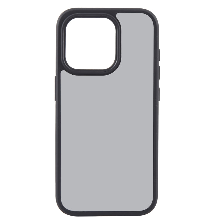 For iPhone 15 Pro Max Big Pore Matte Black TPU + PC Phone Case - HoMEdemic™ 