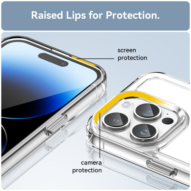 For iPhone 15 Pro Max Candy Series TPU Phone Case(Transparent) - HoMEdemic™ 