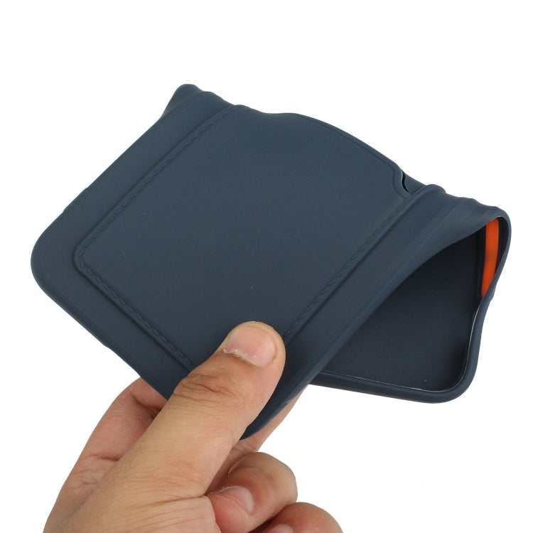 For iPhone 15 Pro Max Card Slot Design Shockproof TPU Phone Case(Dark Blue) - HoMEdemic™ 