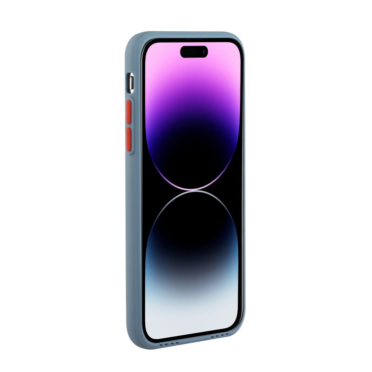 For iPhone 15 Pro Max Card Slot Design Shockproof TPU Phone Case(Grey) - HoMEdemic™ 