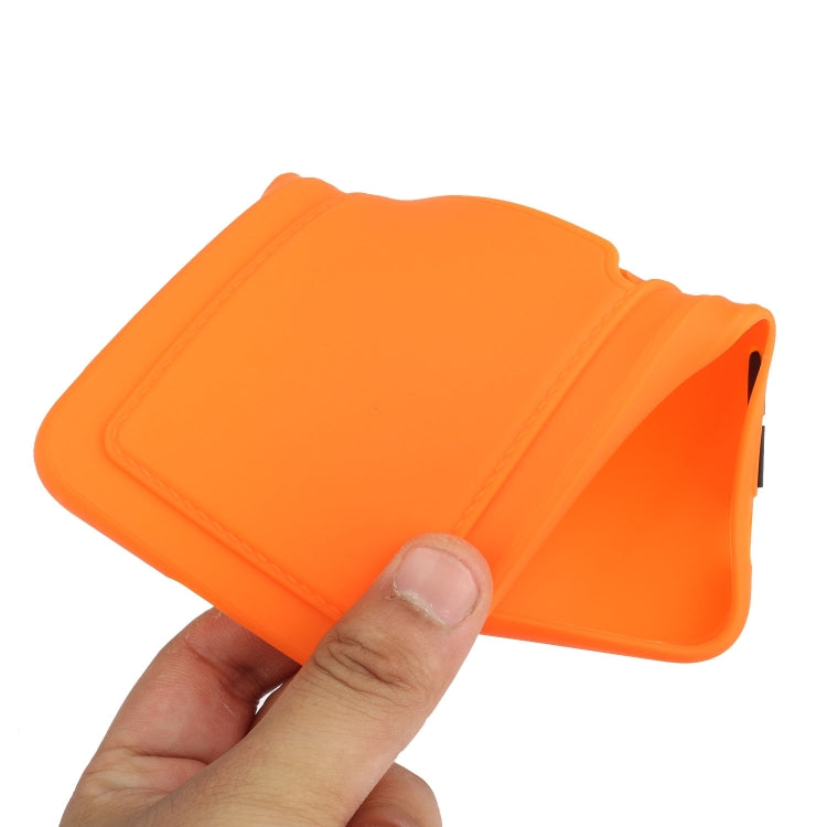 For iPhone 15 Pro Max Card Slot Design Shockproof TPU Phone Case(Orange) - HoMEdemic™ 