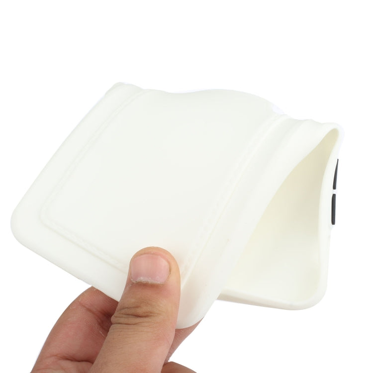 For iPhone 15 Pro Max Card Slot Design Shockproof TPU Phone Case(White) - HoMEdemic™ 