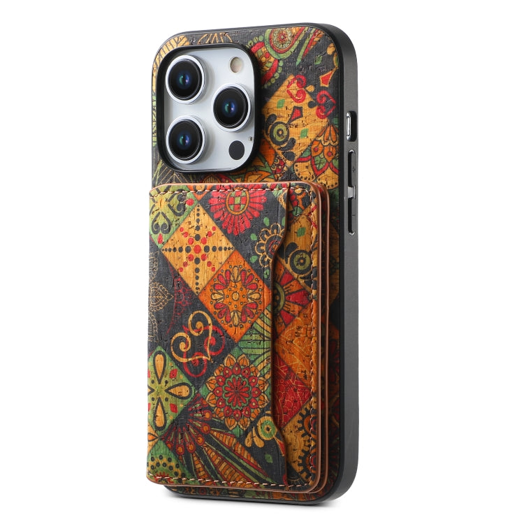 For iPhone 15 Pro Max Card Slot Holder Phone Case(Autumn Yellow) - HoMEdemic™ 