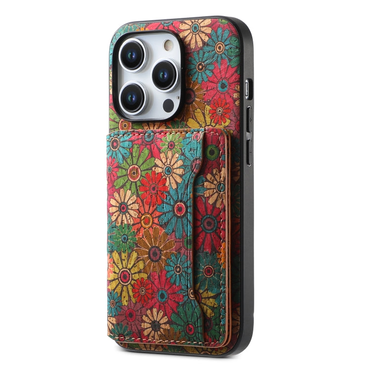 For iPhone 15 Pro Max Card Slot Holder Phone Case(Spring Green) - HoMEdemic™ 