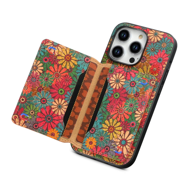 For iPhone 15 Pro Max Card Slot Holder Phone Case(Spring Green) - HoMEdemic™ 