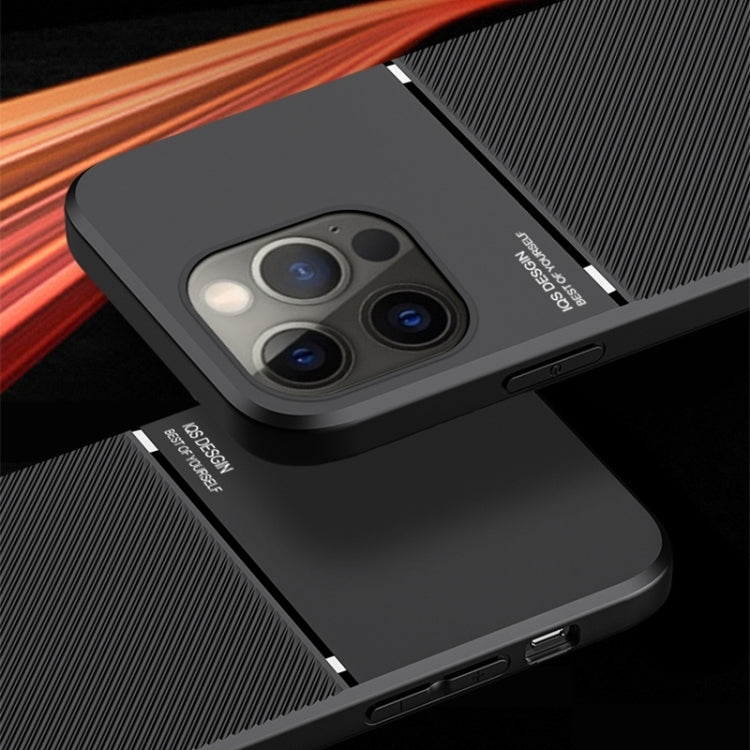For iPhone 15 Pro Max Classic Tilt Strip Grain Magnetic Shockproof PC + TPU Phone Case(Red) - HoMEdemic™ 
