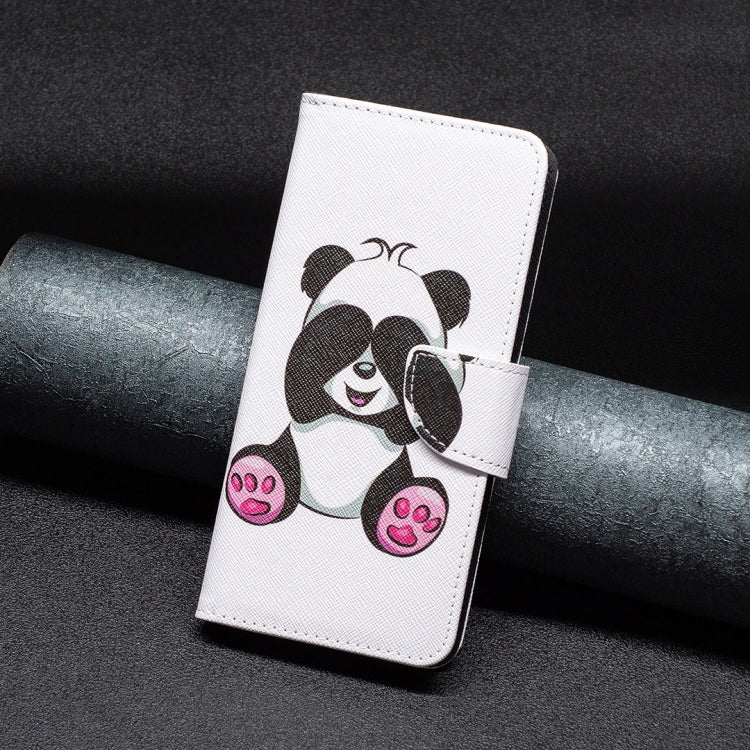 For iPhone 15 Pro Max Colored Drawing Pattern Flip Leather Phone Case(Panda) - HoMEdemic™ 