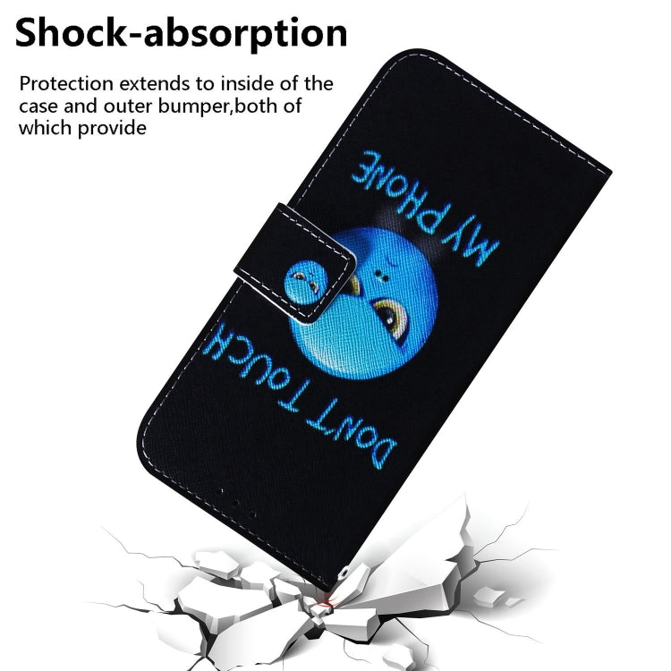 For iPhone 15 Pro Max Coloured Drawing Flip Leather Phone Case(Anger) - HoMEdemic™ 