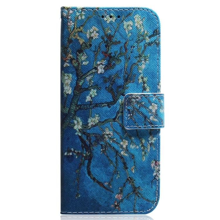 For iPhone 15 Pro Max Coloured Drawing Flip Leather Phone Case(Apricot) - HoMEdemic™ 