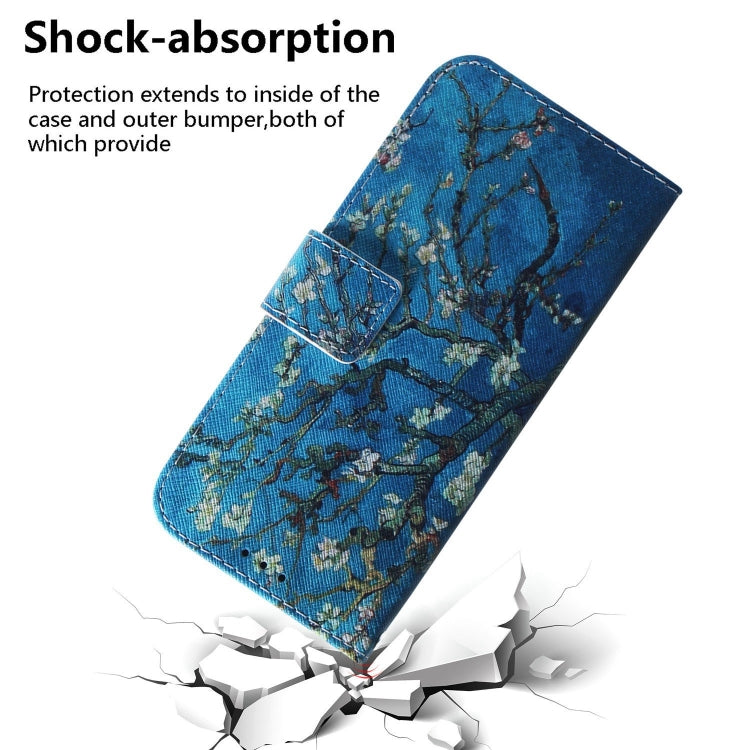 For iPhone 15 Pro Max Coloured Drawing Flip Leather Phone Case(Apricot) - HoMEdemic™ 