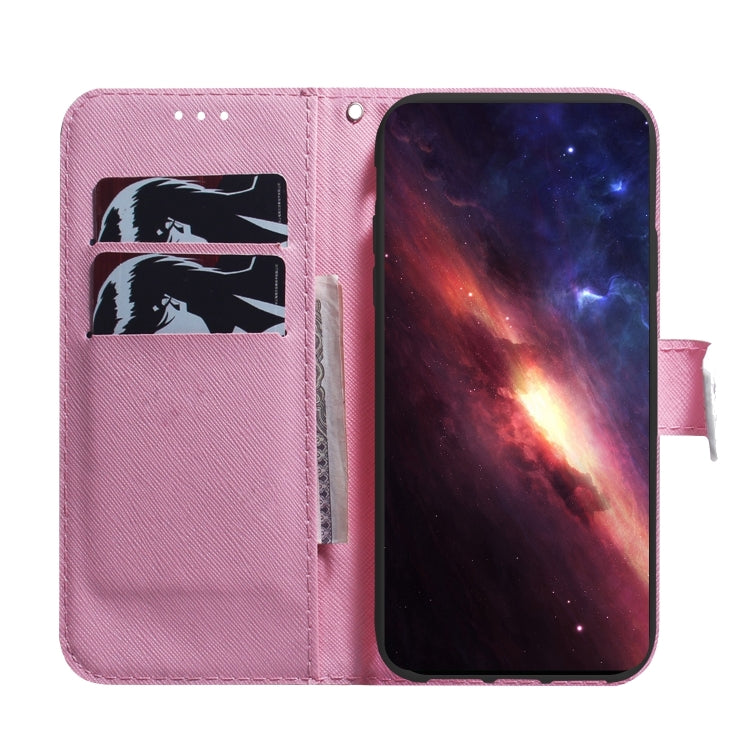 For iPhone 15 Pro Max Coloured Drawing Flip Leather Phone Case(Magnolia) - HoMEdemic™ 