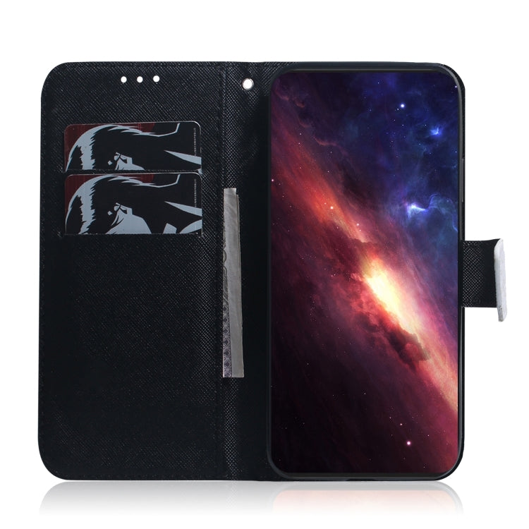 For iPhone 15 Pro Max Coloured Drawing Flip Leather Phone Case(Panda) - HoMEdemic™ 